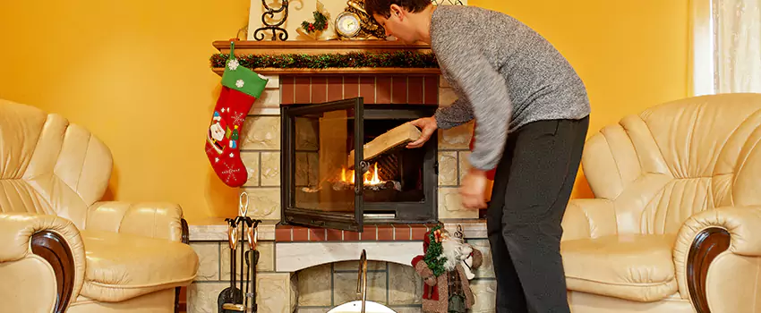 Gas to Wood-Burning Fireplace Conversion Services in Derby, Kansas
