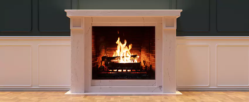 Open Flame Wood-Burning Fireplace Installation Services in Derby, Kansas