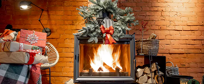Travis Industries Linear Gas Fireplace Installation in Derby, Kansas