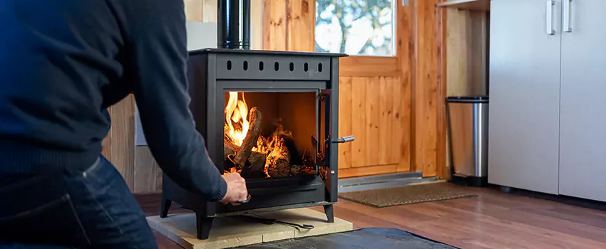 Open Hearth Wood Fireplace Installation in Derby, KS
