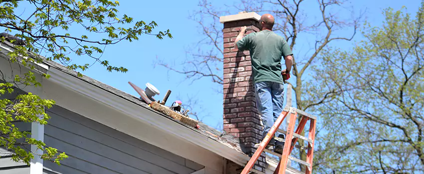 Vinyl and PVC Chimney Flashing Installation in Derby, KS